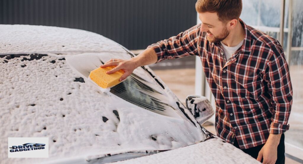 Manual Car Washing at Home