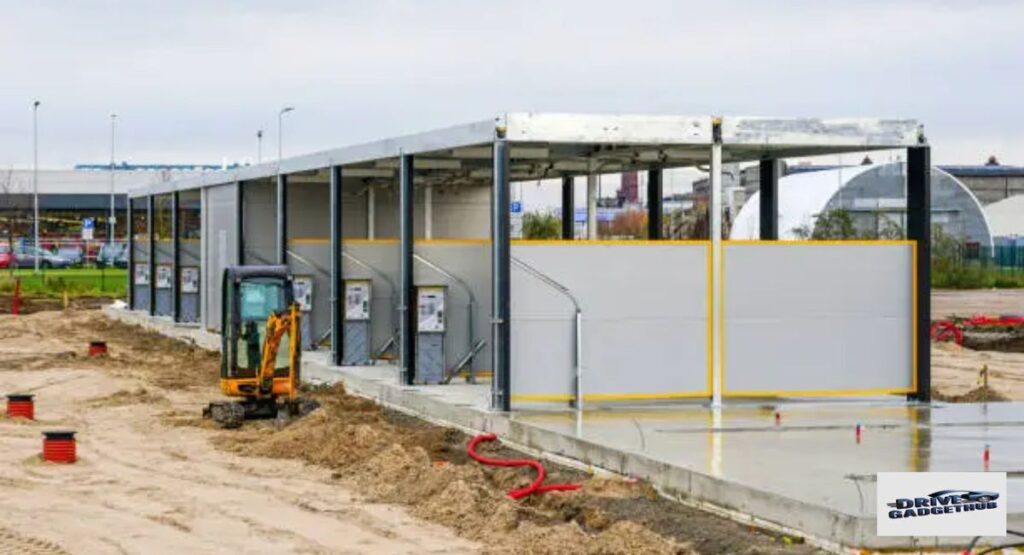 Construction of Car Wash Bay