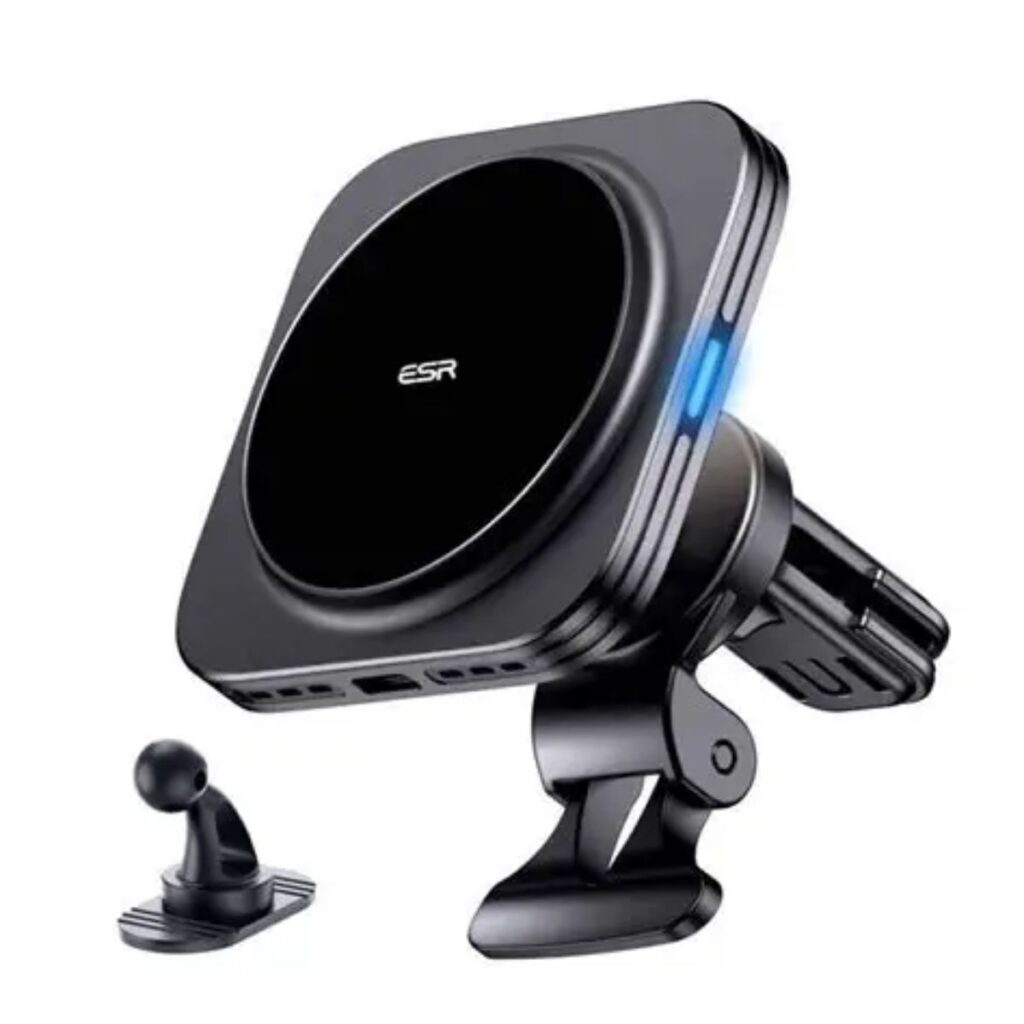 ESR Qi2 HaloLock magnetic wireless charging phone mount