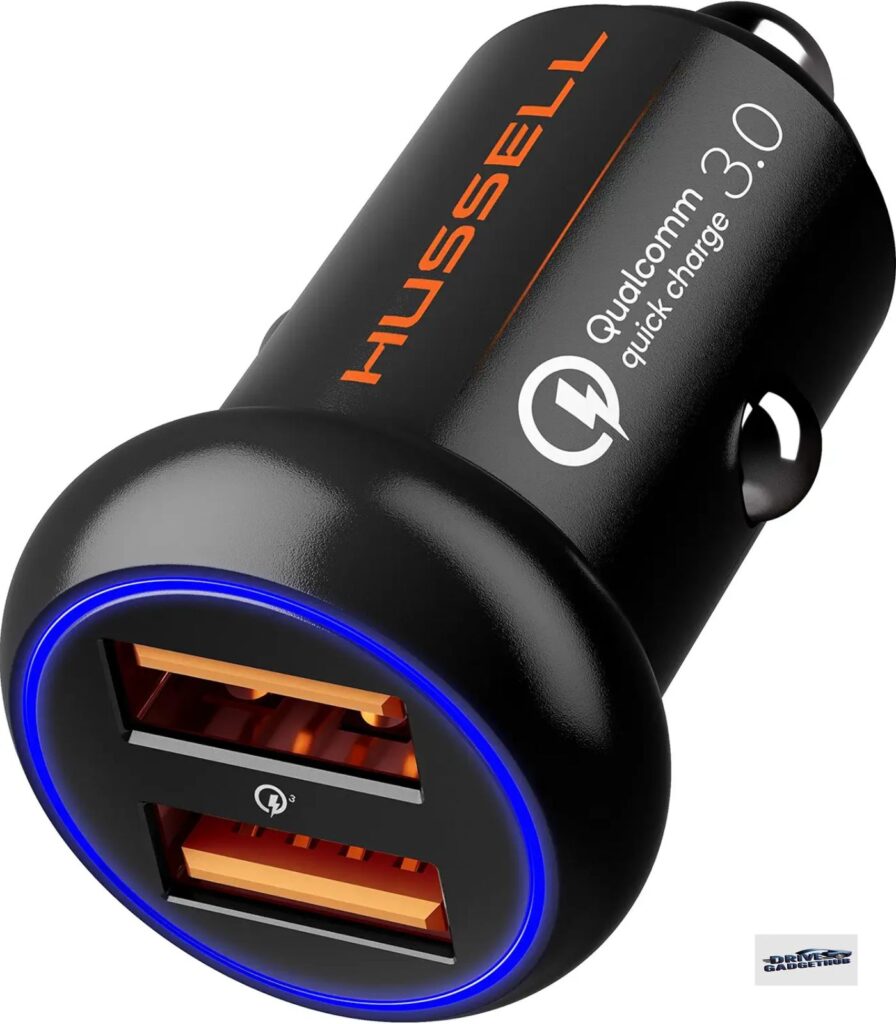 Hussell 3.0 Quick Charge 3.0 car charger for smartphones and QC compatible devices